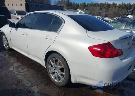 2012 Infiniti G37X z USA, uszkodzony, nr VIN JN1CV6AR4CM674750